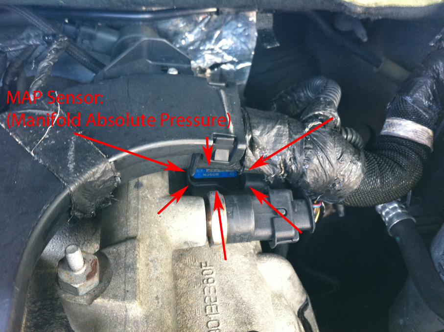 Chrysler fuel rail pressure sensor #3
